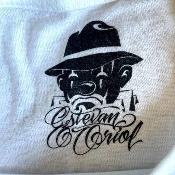 Mister Cartoon - estevan oriol beyond the streets men’s L tee limited edition - Picture 3 of 6